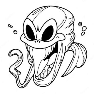 Venom Sonic Ausmalbild | Venom Sonic Ausmalbild