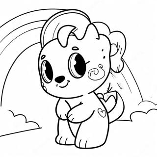 Poopsie Regenbogen Funkeln Ausmalbild | Poopsie Ausmalbild