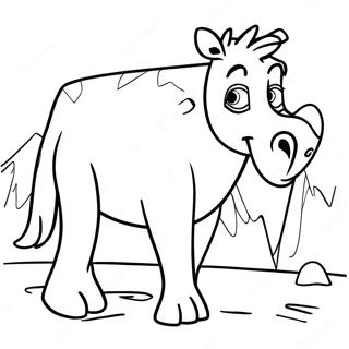 Ice Age Ausmalbild | Eiszeit Ausmalbild