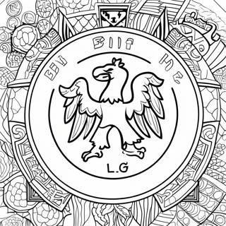 Bayern München Logo Ausmalbild | Bayern München Ausmalbild