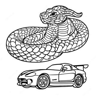 Viper Ausmalbild | Viper Ausmalbild
