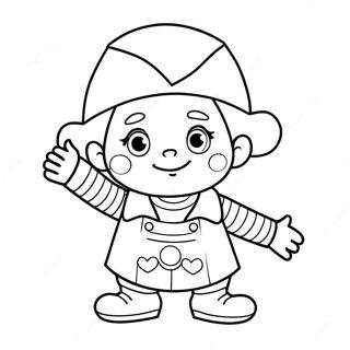 Noddy Ausmalbild | Noddy Ausmalbild