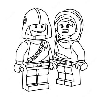 Lego Star Wars Ausmalbild | Lego Star Wars Ausmalbild