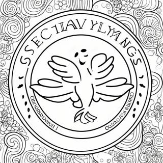 Sonderolympiade Logo Ausmalbild | Sonderolympiade Ausmalbild