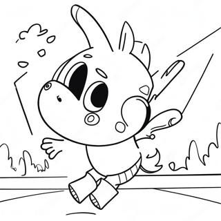 Pablo Backyardigans Ausmalbild | Pablo Backyardigans Ausmalbild