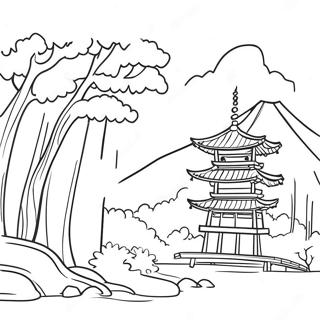 Japan-Ausmalbild | Japan Ausmalbild