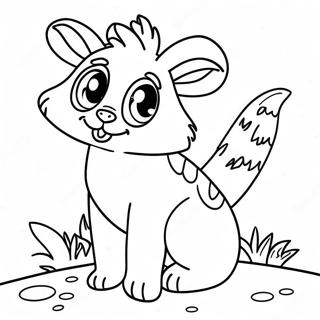 Niedliche September Tiere Ausmalbild | Niedlicher September Ausmalbild