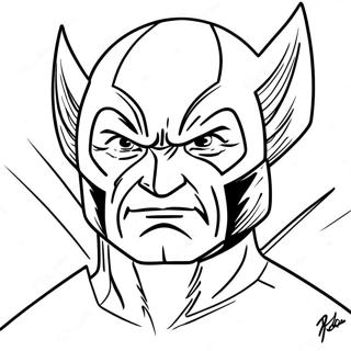 Wolverine Kind Ausmalbild | Wolverine Kind Ausmalbild