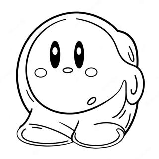Eis Kirby Ausmalbild | Eis Kirby Ausmalbild