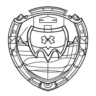 Under Armour Logo Ausmalbild | Under Armour Ausmalbild