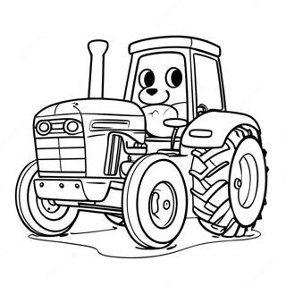 Traktor Ted Ausmalbild | Traktor Ted Ausmalbild