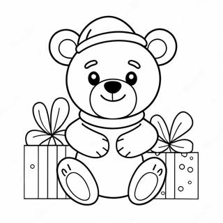 Weihnachtsbär Malvorlagen