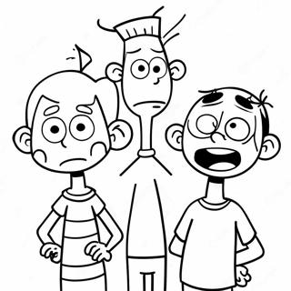 Ed Edd n Eddy Ausmalbild | Ed Edd n Eddy Ausmalbild