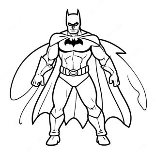 Batman Halloween Ausmalbild | Batman Halloween Ausmalbild