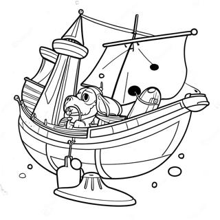 Treasure Planet Ausmalbild | Treasure Planet Ausmalbild