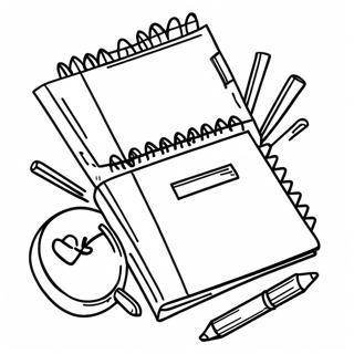 Tagebuch Ausmalbild | Tagebuch Ausmalbild
