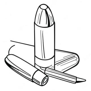Textmarker Ausmalbild | Textmarker Ausmalbild