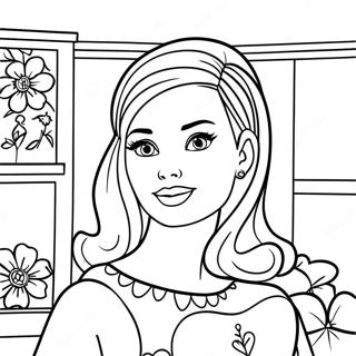 Barbie Stacie Ausmalbild | Barbie Stacie Ausmalbild