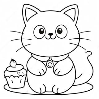 Chococat Ausmalbild | Chococat Ausmalbild