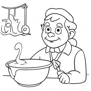 Bartholomew und der Oobleck Malvorlagen