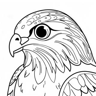 Falke Ausmalbild | Falke Ausmalbild