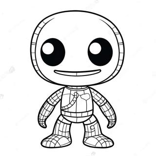Sackboy Ausmalbild | Sackboy Ausmalbild