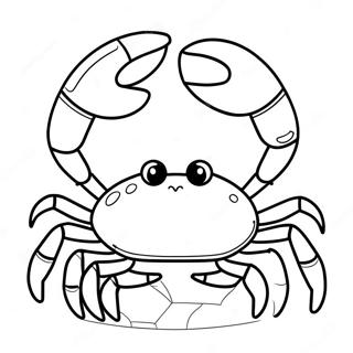 Charmante Maryland Krabbe Ausmalbild | Maryland Ausmalbild