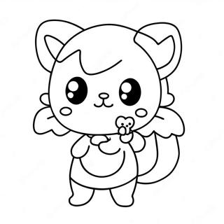 Kawaii Chan Ausmalbild | Kawaii Chan Ausmalbild