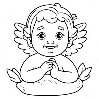 Cherub Ausmalbild | Cherub Ausmalbild