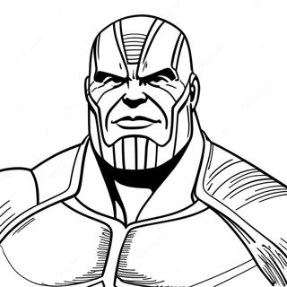 Thanos Ausmalbild | Thanos Ausmalbild