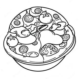 Pizza Hut Logo Malbuchseite | Pizza Hut Ausmalbild