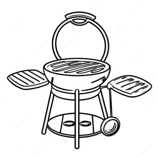 Grill Ausmalbild | Grill Ausmalbild