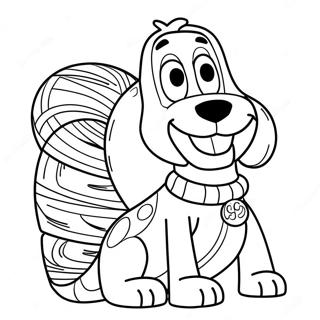 Slinky Hund Ausmalbild | Slinky Hund Ausmalbild