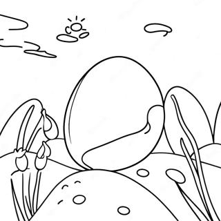 Auferstehungseier Ausmalbild | Auferstehungseier Ausmalbild