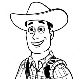 Woody Charakter Ausmalbild | Woody Ausmalbild