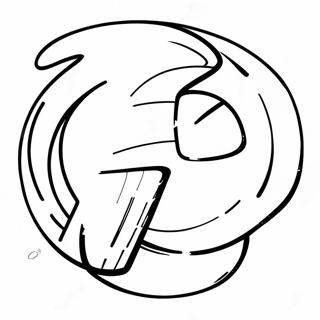 Dude Perfect Logo Ausmalbild | Dude Perfect Ausmalbild