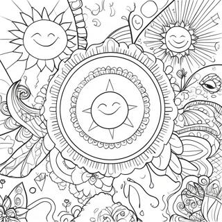 Manifestation Affirmation Ausmalbild | Die Manifestation Ausmalbild
