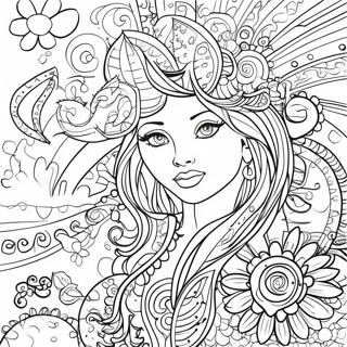 Positive Energie Manifestation Ausmalbild | Die Manifestation Ausmalbild