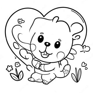 Ich liebe Ausmalbilder für Kinder | Ich Liebe Ausmalbild