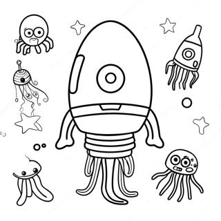Plankton Ausmalbild | Plankton Ausmalbild