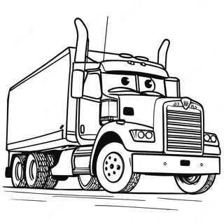 Mack Truck Ausmalbild | Autos Mack Ausmalbild