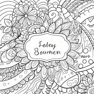 Bullet Journal inspirierendes Zitat Ausmalbild | Bullet Journal Ausmalbild