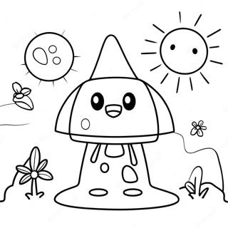 Pikuniku Ausmalbild | Pikuniku Ausmalbild