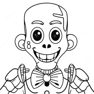 Gruseliges Ennard Ausmalbild | Ennard Ausmalbild