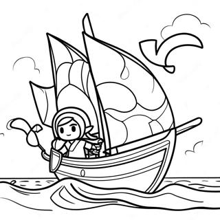 Wind Waker Ausmalbild | Wind Waker Ausmalbild