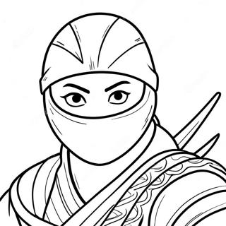 Hallo Ninja Ausmalbild | Hallo Ninja Ausmalbild