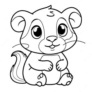 Kleine Krabbeltier Ausmalbild | Kleines Tierchen Ausmalbild