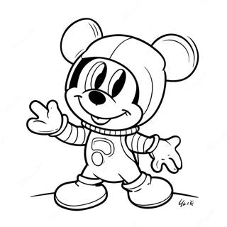 Micky Maus Clubhaus Weltraumabenteuer Malvorlagen