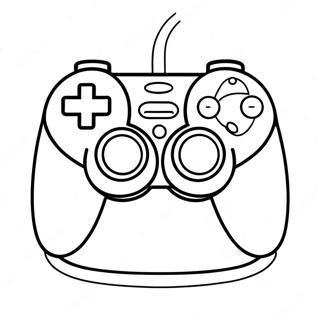 Videospiel-Controller Ausmalbild | Videospiel Ausmalbild