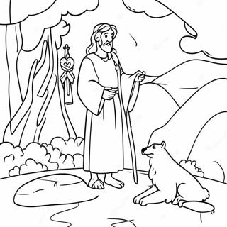 Bunte Bibelgeschichten Ausmalbild | Bibel Online Ausmalbild